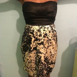 Strapless Cocktail Dress